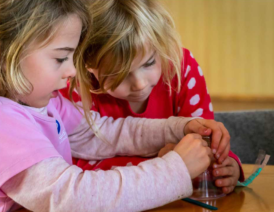 girls playing